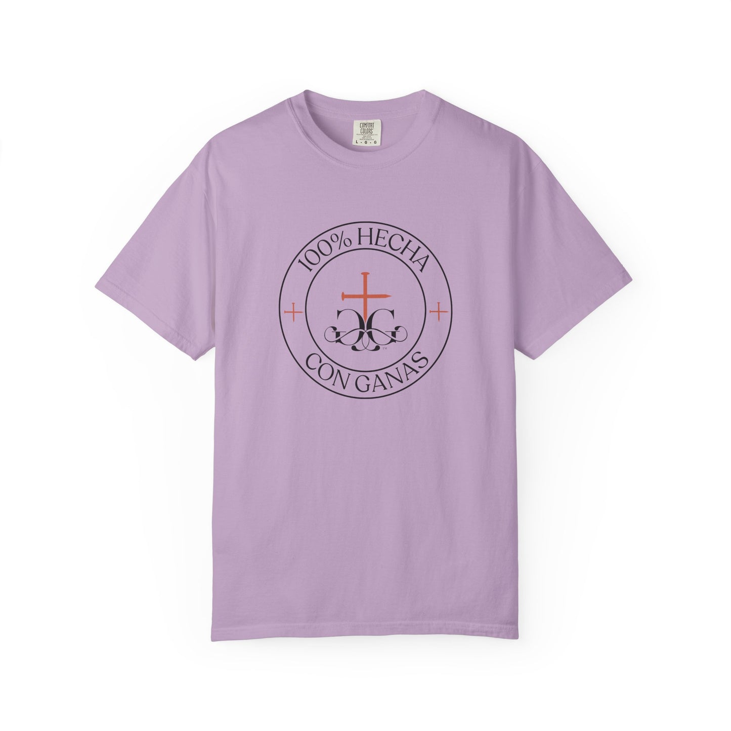 100% Hecha con Ganas – Three Crosses Edition Tee
