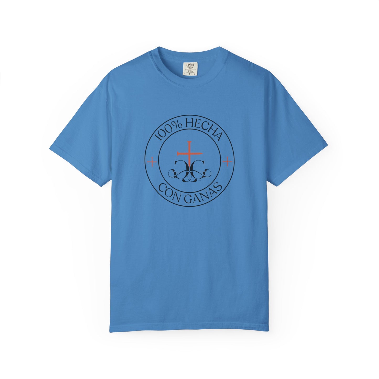 100% Hecha con Ganas – Three Crosses Edition Tee