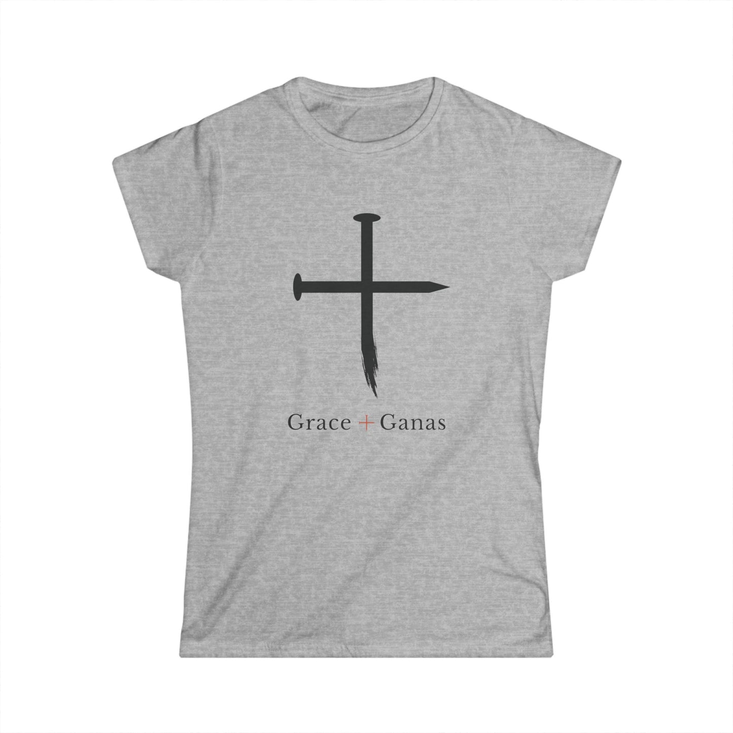 Grace + Ganas "Risen" Nail Cross Tee